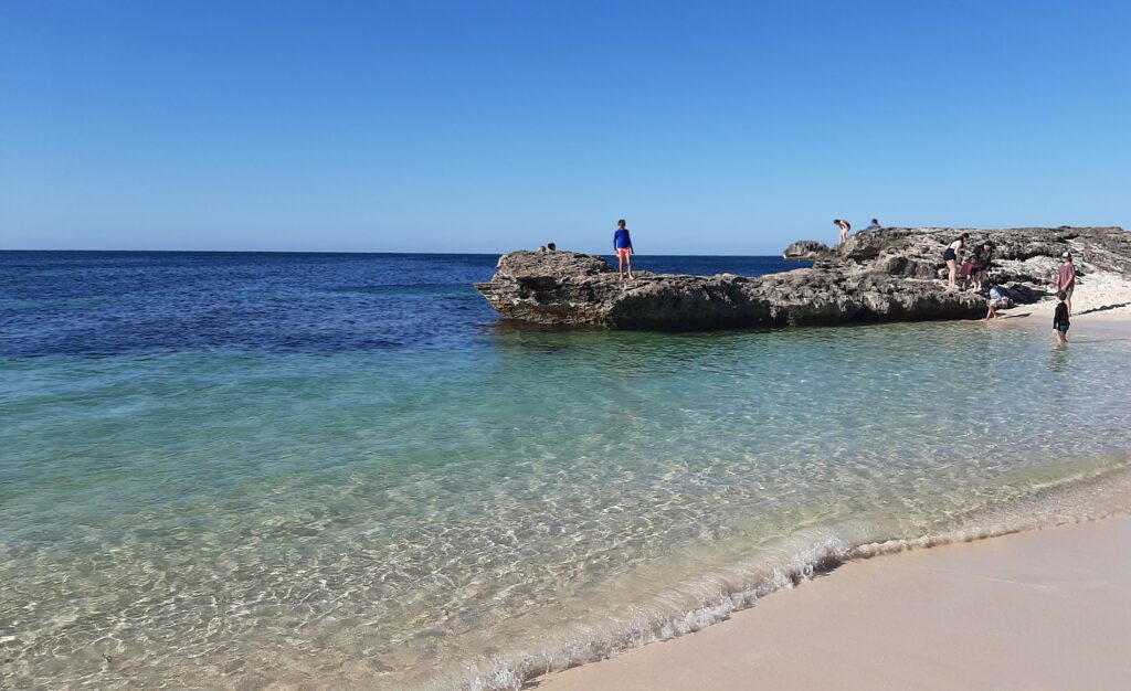 pinky beach rottnest island