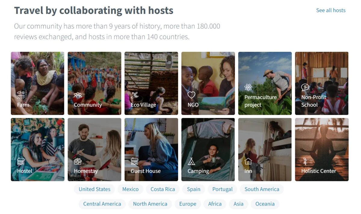 work exchange program