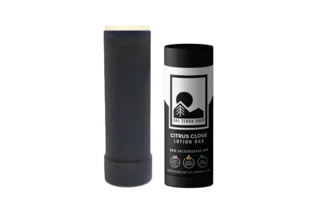 eco friendly natural lotion bar