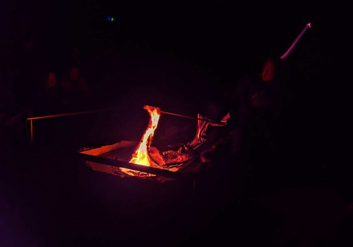 molten lava show in iceland