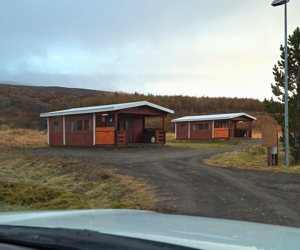 accommodation in iceland: remote wooden cabin in east fjords