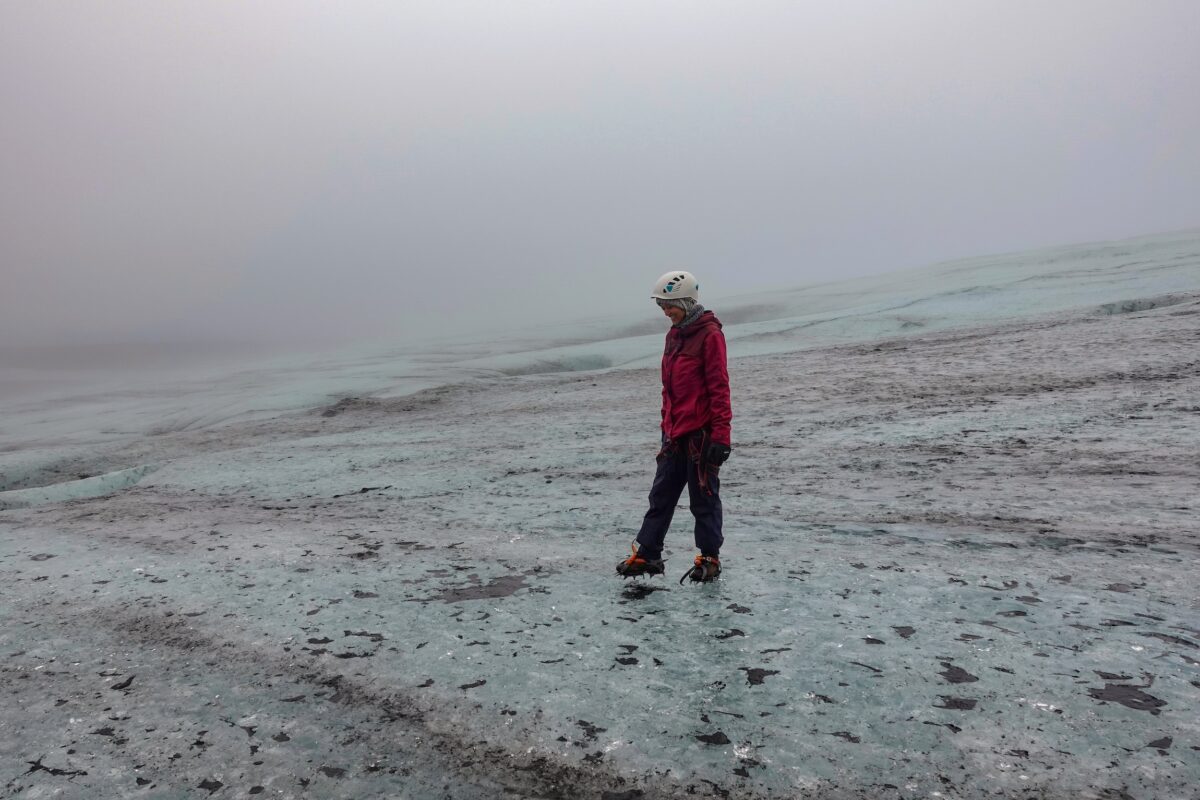 glacier hiking in iceland