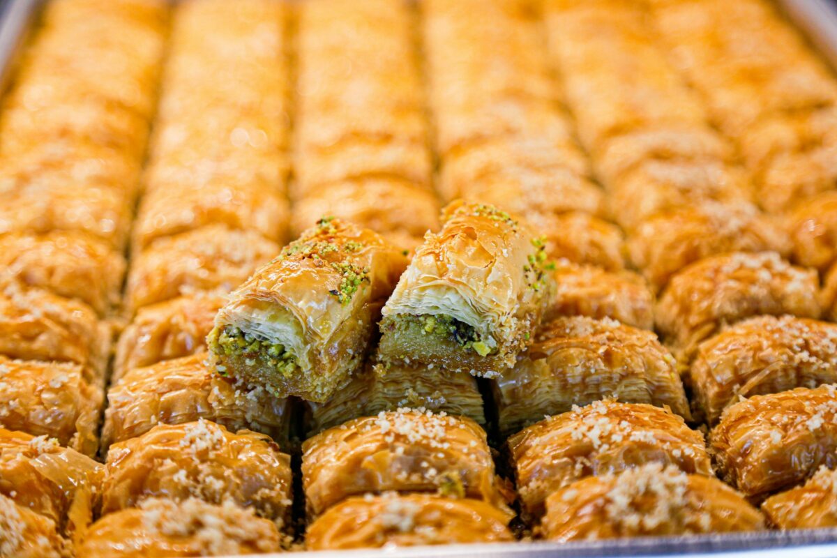 baklava - traditional dessert in greece