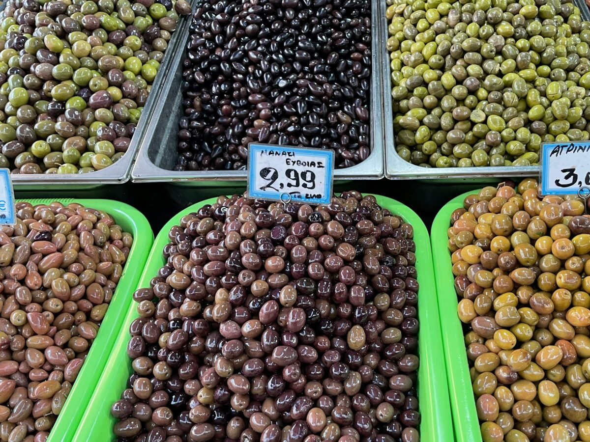 olives in greece