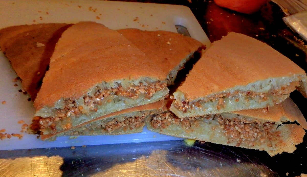 apam balik, peanut pancakes