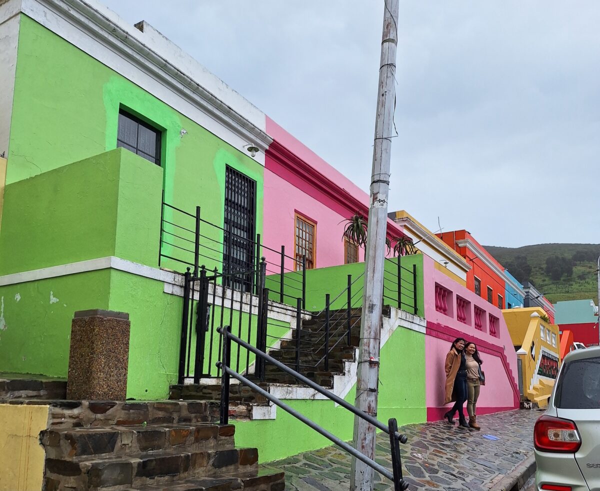 colourful bo kaap in cape town